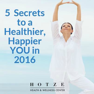 5 Secrets to a Healthier, Happier YOU in 2016
